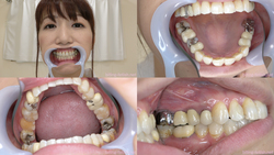 [戀物癖]我觀察了加藤彩乃的牙齒！