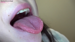 ① [Oral tongue appreciation] Subjective Suzumiya Mashiro-chan&#39;s appreciation of swallowing, lens licking &amp; **** spitting!