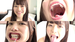 [Tooth / Mouth Fetish] Popular actress Chiharu Miyazawa&#39;s horny teeth &amp; tongue tongue &amp; oral video + super rare purchase privilege (mouse opener used in this volume) present! !! !!